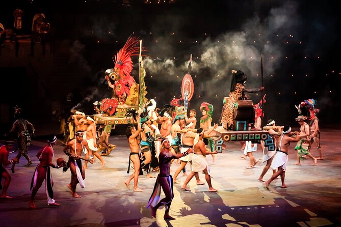 Park Xcaret Plus with Transportation from Cancun and Riviera Maya - The Presentation, Xcaret México Espectacular: What the Show Adds to the Ticket