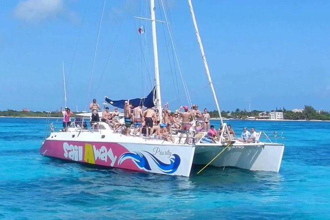 Party On Sailing Cruise to Isla Mujeres from Cancun - A Party Catamaran to Isla Mujeres That Feels Like a Full Day