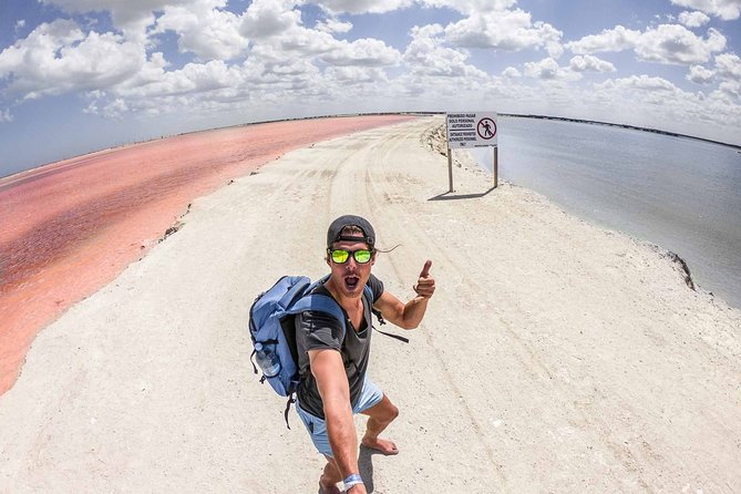 Pink Lake Tour from Las Coloradas with lunch and boat ride - The mud bath and ocean rinse: fun, but don’t over-hype it