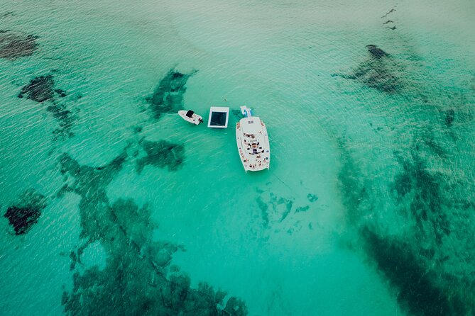 Private All Inclusive Sunset DJ Cruise – 51' Leopard Cancun - Stop Two: Playa Norte for calm-water fun