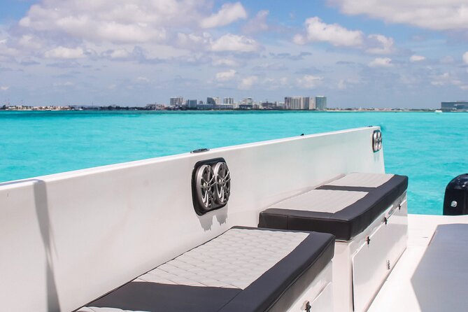 Private Atomic Catamaran Tour to Isla Mujeres - The crew names behind the smooth, attentive vibe