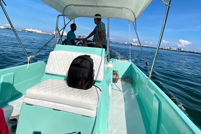 Private Boat Lake Ride and Cancun Bay Sightseeing - Setting Off From Calle Sunset Marina, Cancun