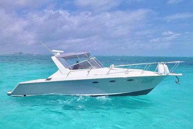 Private Cancun Yacht Tour 42ft up to 8 pax - Where You Board: Calle Sunset Marina in Cancun’s Hotel Zone