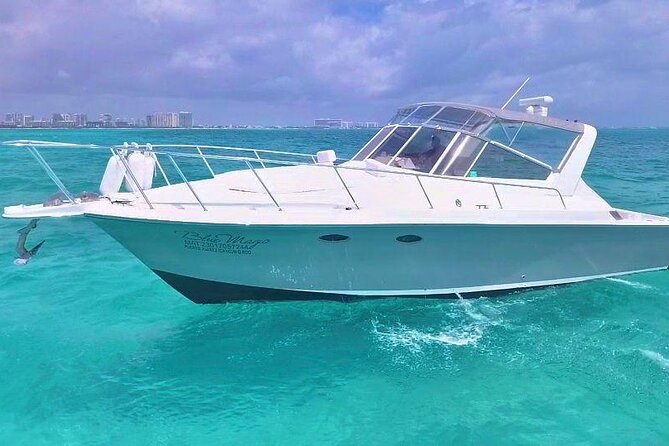 Private Cancun Yacht Tour 42ft up to 8 pax - Price and True Value, Including the Dock Fee