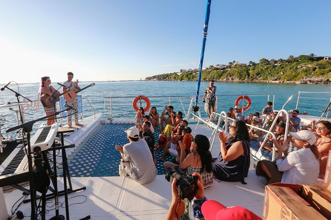 Private Catamaran from Cancun to Isla Mujeres | For up to 100 pp - Stop 4: Returning to Cancun, with sunset potential