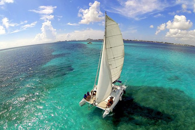 Private Catamaran from Cancun to Isla Mujeres for up to 13 People - Isla Mujeres Stop: Time for Playa Norte Style Relaxing