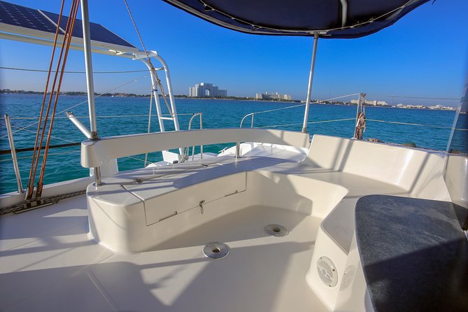 Private Catamaran from Cancun to Isla Mujeres | For up to 30 pepl - Food, lunch, and the one place you will need to decide for yourself
