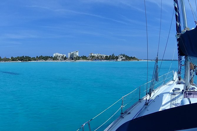 Private Customizable Sailing Tour in Cancun - Sailing through the Cancun bay, dolphins, and fishing time