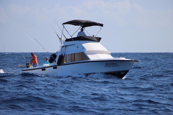 Private fishing charter Bertram 31ft 6 pax max if you don't fish you don't pay - Gear, Safety, and the Included Drinks That Make It Easier