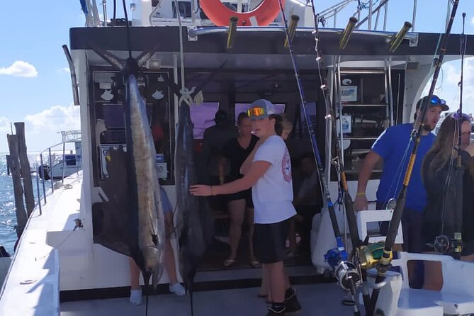 Private fishing charter Boat 48ft 12 pax Good Marlin and Sailfish - Safety, Life Vests, and Weather Reality in the Caribbean