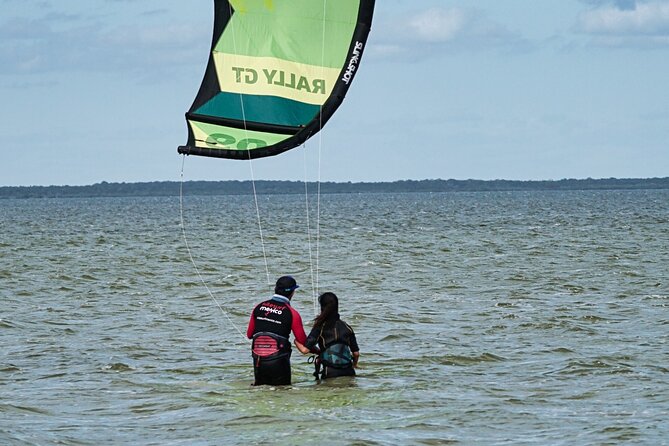 Private Kiteboarding lesson in Cancun - Isla Blanca is a smart choice for learning kiteboarding