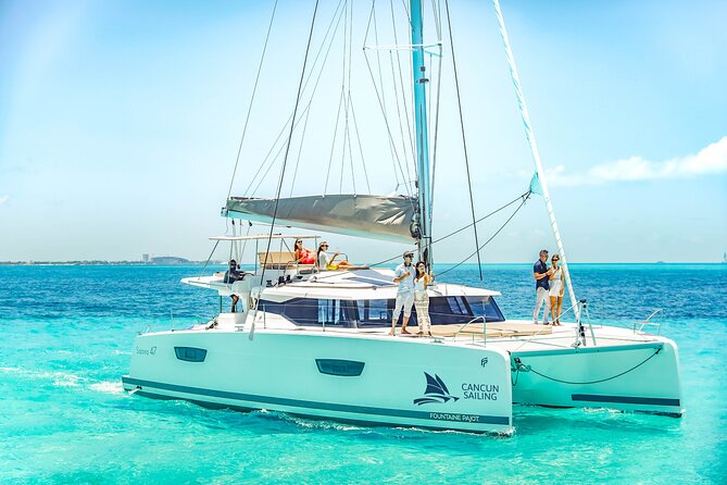Private Luxury Catamaran Cancun to Isla Mujeres | For up to 30 pp - Value check: what you pay, what you get, and what costs extra