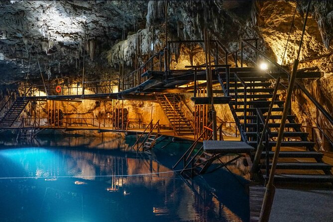 Private Tour: Chichen Itza Archeological Zone from Cancun - The Sacred Cenote moment at Hacienda Chukum: swim break done right