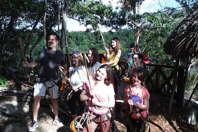 Private Tour: Jungle Adventure at Punta Laguna Nature Reserve - Cenote rappelling, a possible extra highlight in the adventure mix