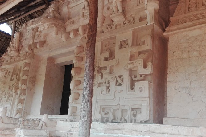 Private Tour: Pink Flamingos, Maya Temples and Ek Balam - Rio Lagartos by boat: flamingos, salt pans, and paying cash at the dock