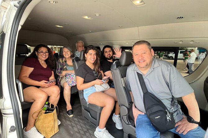 Private Transfer Cancun Airport- Playa del Carmen - What You Get in the Van: AC, Water, WiFi, Music
