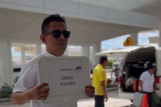 Private Transfer from ATO Cancun to Hotel Zone - Finding your driver at Cancun International Airport (ATO)