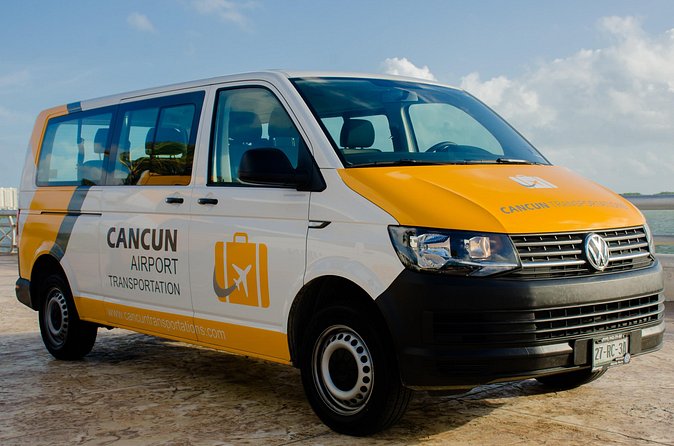 Private Transfer from Cancun Airport to Boulevard Kukulcan - Your Private Minivan Setup for Up to 9 People