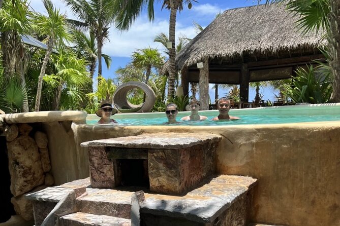 Private VW Beetle Tour Swim with Turtles, Visit Tulum Ruins&Town - Tulum Beach lunch break: choose your vibe for about 3 hours