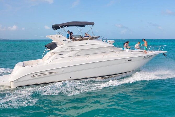 Private Yacht - 46 ft SeaRay Cancun Bay Snorkel 23P4 - Crew, service, and the little things that affect your day