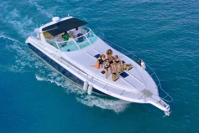 Private Yacht 46ft Sea Ray Snorkel up to 15 pax 23P2 - Choosing the right time: 2 hours vs 4 or 6 to Isla Mujeres