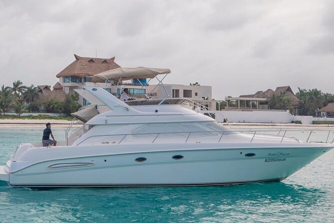 Private Yacht Rental Sea Ray 46ft Cancun 23P3 - From Calle Sunset Marina to a day on the water