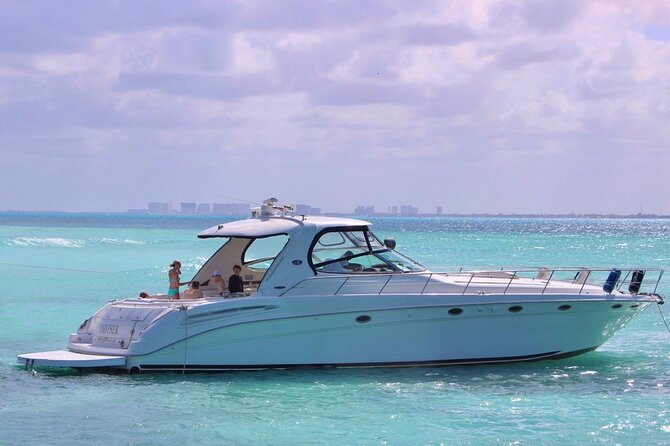 Private Yacht SEARAY SUNDANCER 60ft up to 20 pax 23P1 - 2, 4, or 6 hours, and what that really changes