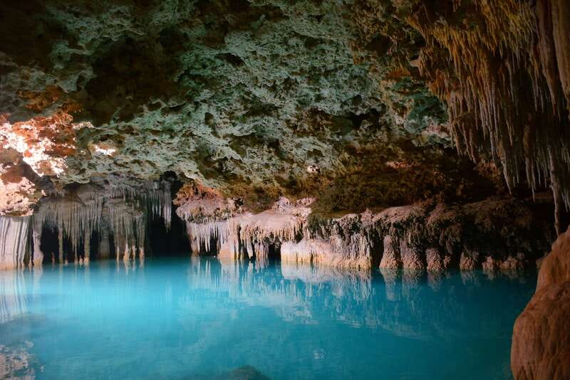 Rio Secreto Nature Reserve: Bicycle, Rappel & Ziplines Tour - The cave walk: spectacular views, but it can feel line-paced