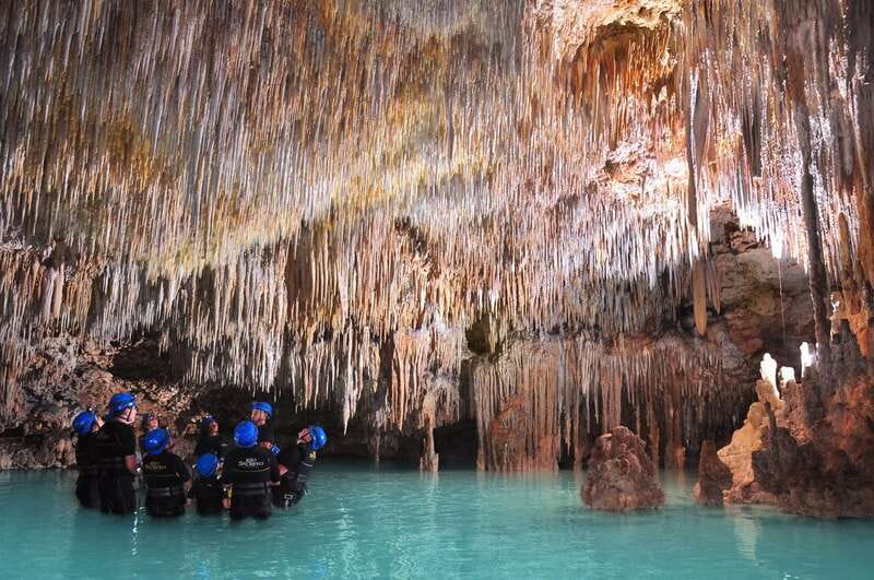 Rio Secreto Nature Reserve: Bicycle, Rappel & Ziplines Tour - Rappel and the Xibalbá theme: what adrenaline feels like here