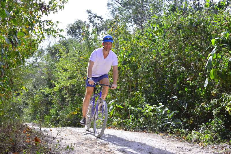 Rio Secreto Nature Reserve: Bicycle, Rappel & Ziplines Tour - The day starts with transit and a visitor-center pause