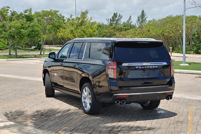 Round Trip Private Transfer from Cancun Airport - Playa de Carmen - Where you meet the driver at Cancun International Airport