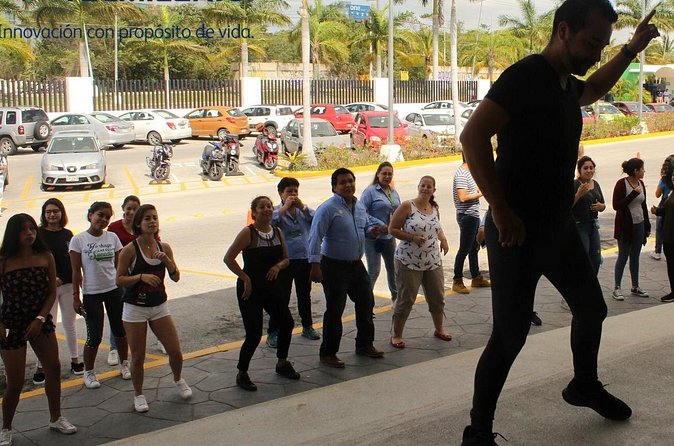 salsa dancing lessons and bachata classes - The Faro de Puerto Morelos stop, and what it adds to your class day