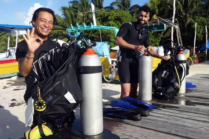 Scuba diving at MUSA the underwater museum for certified divers - Tank 1 at MUSA: 450-plus statues and how to actually see them