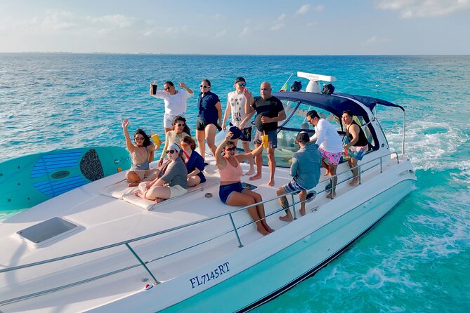 SeaRay 43ft Isla Mujeres, Snorkelling and more!! - Setting Sail From Aquatours Marina at 10:00 AM