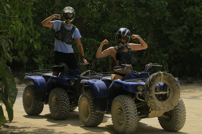 Selvatica Adventure Park ATV and Ziplines in Cancun and Riviera Maya - Rope course and the parachute-drop element: plan for high-adrenaline, not perfect certainty