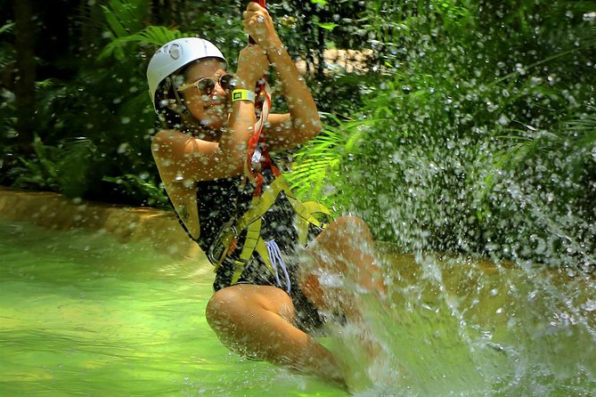 Selvatica Adventure Park: Ziplines and Cenote Tour from Cancun and Riviera Maya - Lunch, Water, Lockers, Towels, and the Photo Reality