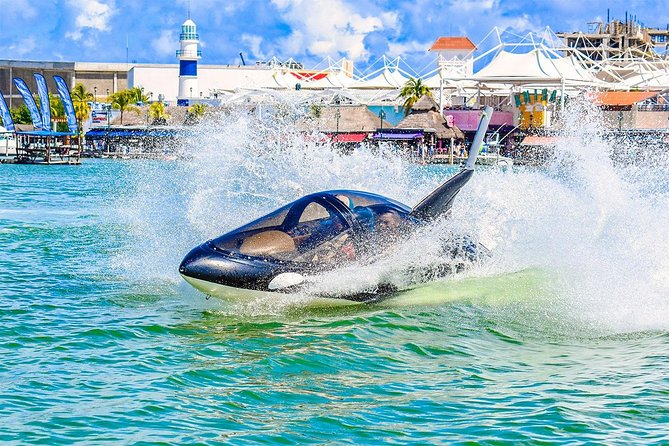 Shark Ride in Cancun - Seabreacher - Speed, splashes, and why the “pop-up” moments are the payoff