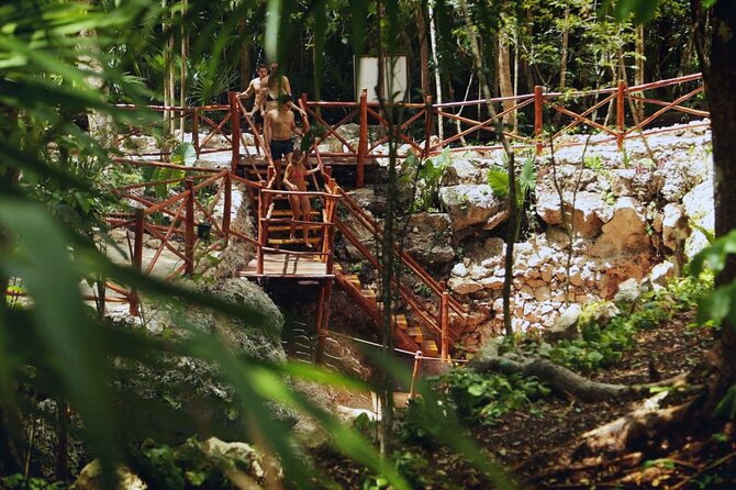 Small-Group 3 Hidden Cenotes Adventure with Tequila Tasting - Zipline and jumping platform: fun, but stamina matters