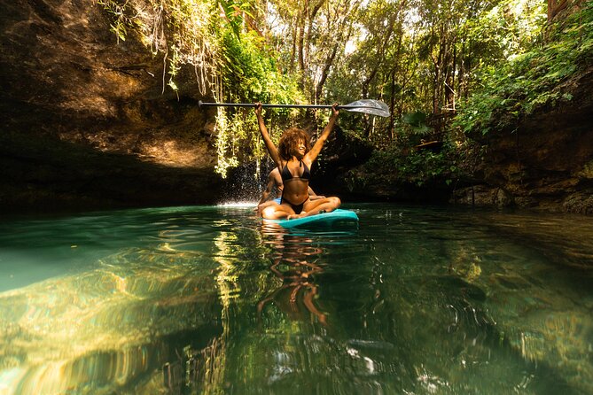 Small Group Explore 3 Secret Cenotes with Tequila Tasting - The Middle of the Trip: La Ruta de los Cenotes, Zipline, and a Jump Platform