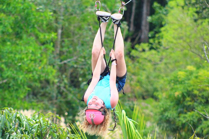 Solo ATV 4 Ziplines, Lunch, Transportation and Tequila Tasting - Zip lines: closed shoes, beginner-friendly, and the height factor