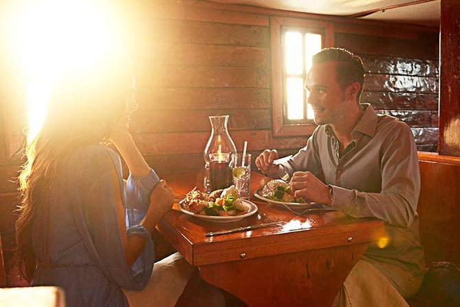Spanish Galleon - Romantic Lobster Dinner Cruise & Live Saxophone - Boarding the Spanish Galleon and the On-Board Vibe