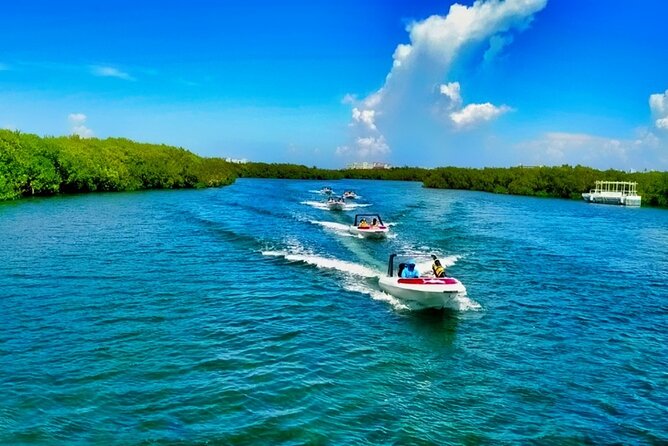 Speedboat across the Mangroves & Snorkel with Jet Ski Rental - Jet ski time: 30 minutes, small play area, big grin factor