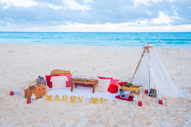 Sunset Beach Proposal - The One Drawback: No Full Dinner Plan