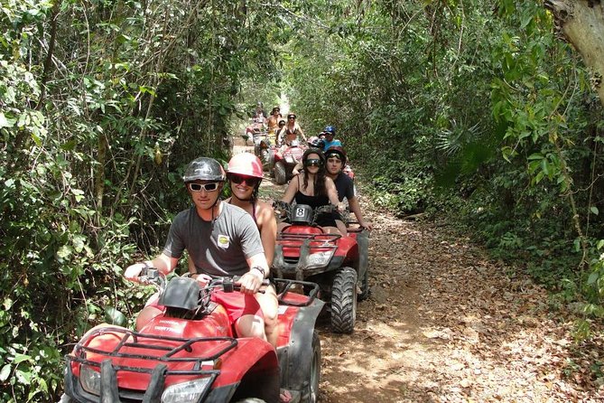 Super Combo ATV in Cancun with Zipline, Snorkel, Cenote, transfer - Tequila tasting and a 45-minute Mayan cultural walk with lunch
