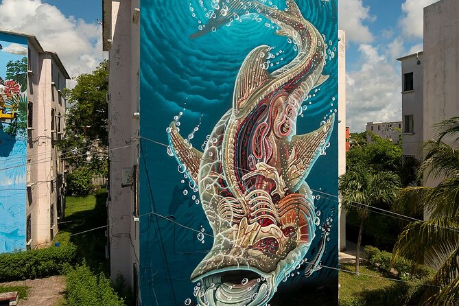 Taste of Cancun: Street Food, Local Market and Urban Murals Tour - Urban murals: seeing Downtown Cancun with a different lens