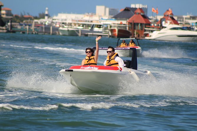 The most Intrepid Speedboat Adventure in Cancun Snorkel included - Meeting Point in the Hotel Zone, Plus What to Expect With Pickup