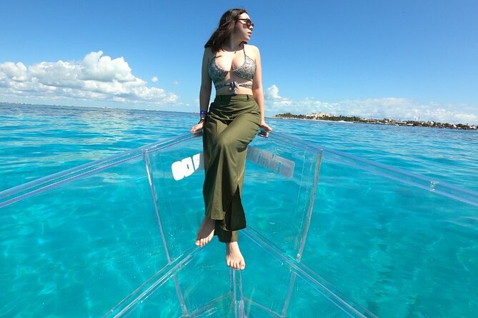 Tour Isla Mujeres excursion in Collective Transparent Boat - Know Before You Board: Shoes, Sunscreen, and How to Get Good Views
