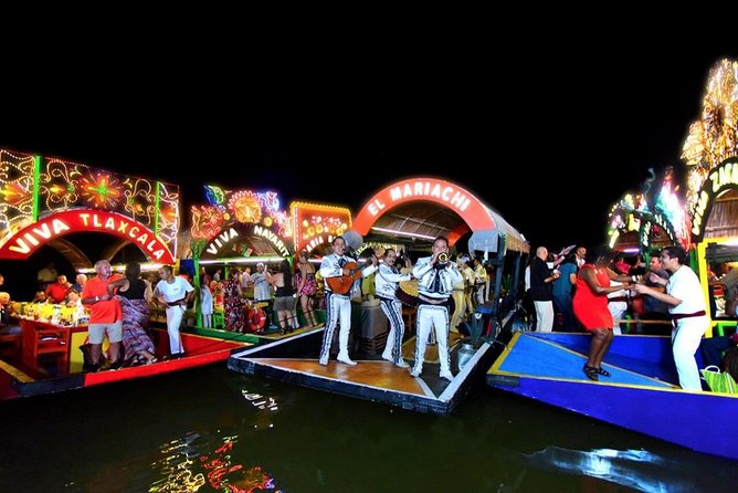 Tour Xoximilco From Cancun with Transportation Included - The trajinera canal ride: music, dancing, and interaction