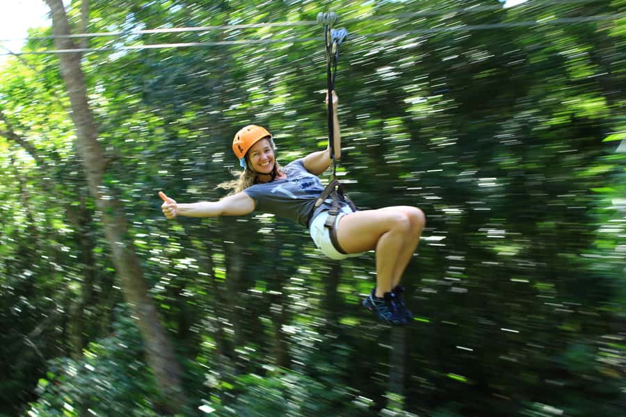 Tulum: ATV, Cenote, Zip lining and Rappelling Experience - Rappelling down ancient roots and doing the vertical part
