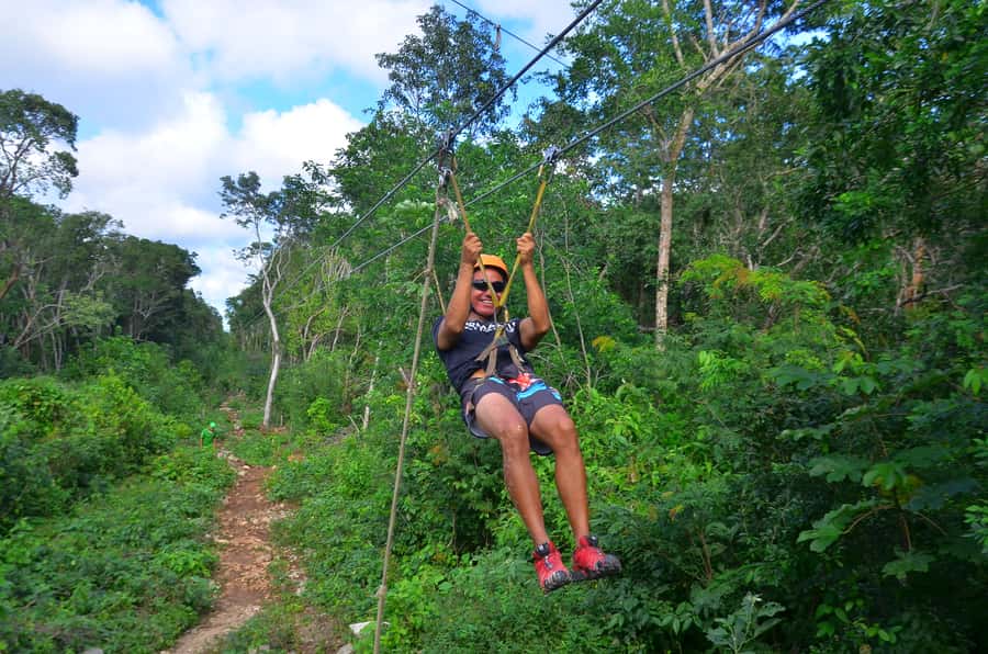 Tulum: ATV, Cenote, Zip lining and Rappelling Experience - Lunch and Mayan ceremony, plus tacos to end strong